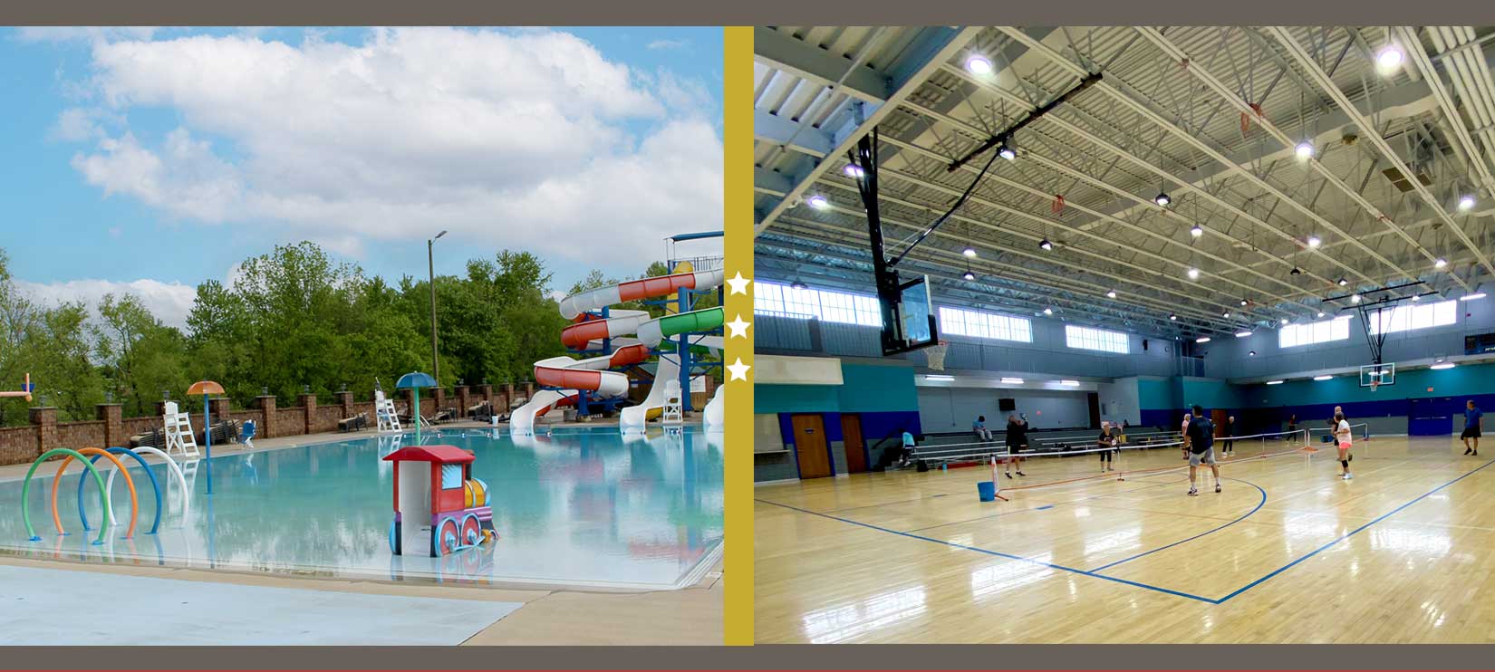 Aquatics Facility and Civic Center near the master planned community Nexus in Gallatin Tennessee