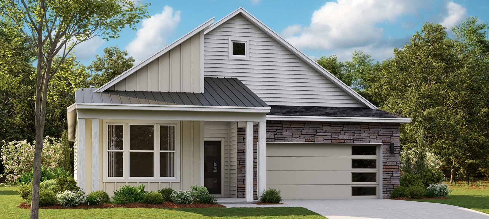 D.R. Horton Freedom 55+ Clifton Floorplan at Nexus in Gallatin Tennessee