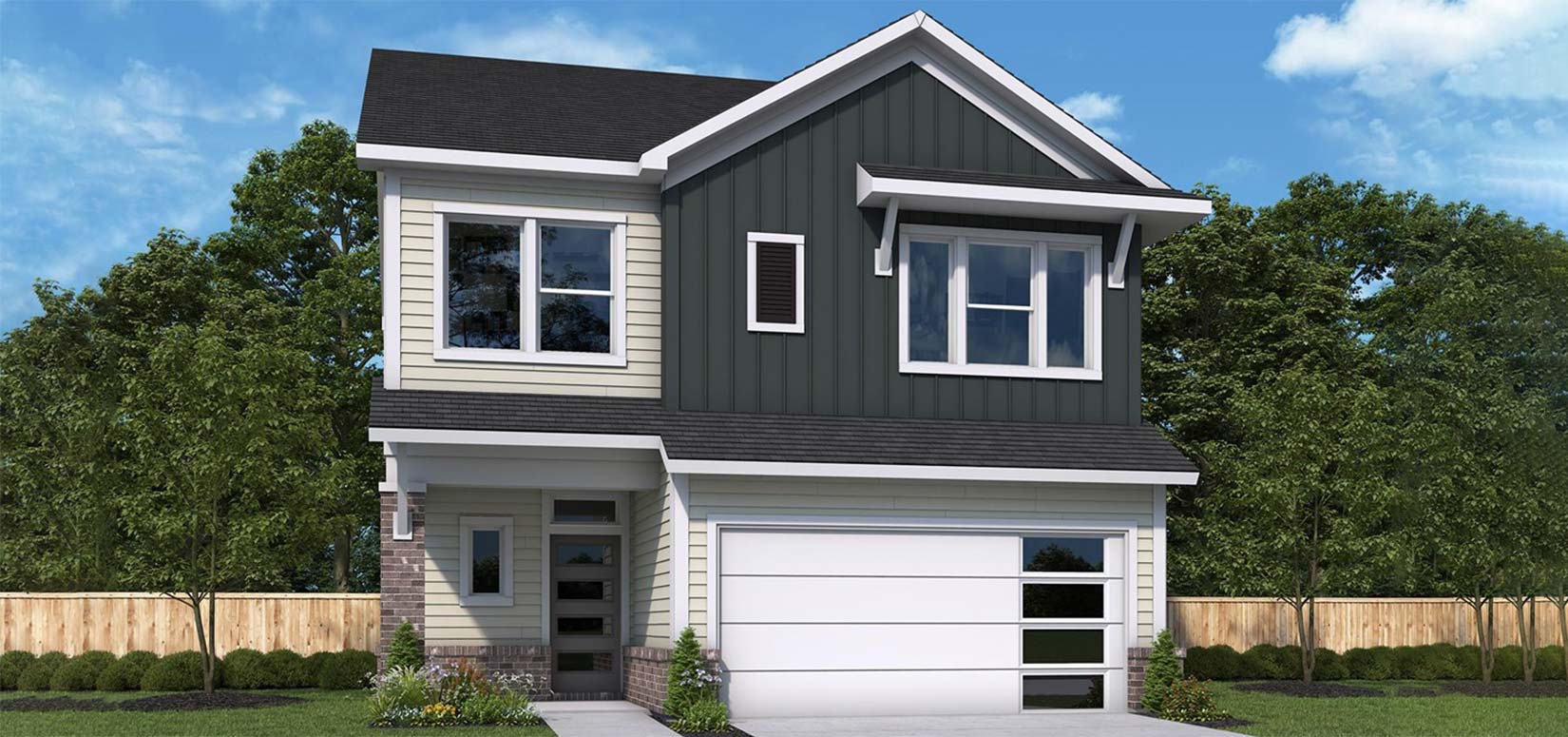 David Weekley Homes Percy Elevation and Floorplan at Nexus in Gallatin Tennessee