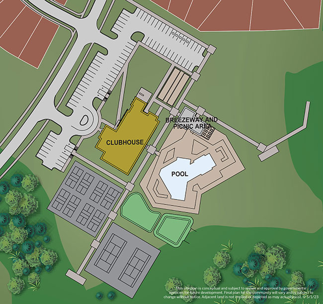 Freedom Village Amenity Center at Nexus in Gallatin Tennessee