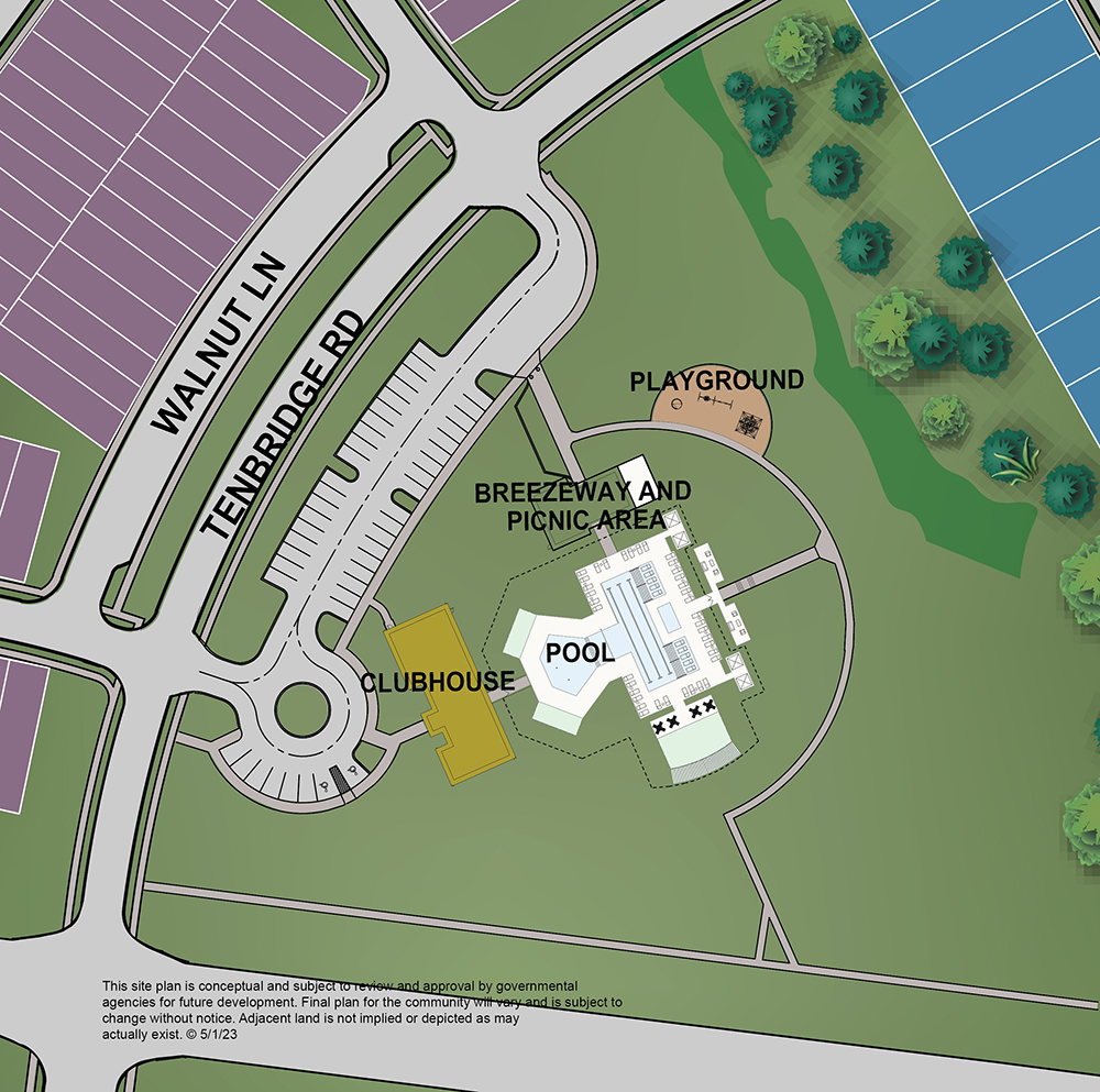 North Village Amenity Center at Nexus in Gallatin Tennessee